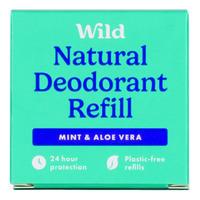 Wild Natural Deodorant Refill Mint & Aloe Vera - 40 g