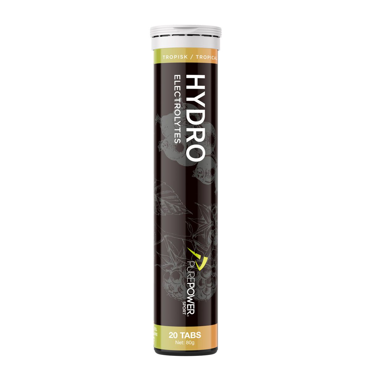 Hydro Tropical - 20 brustabletter