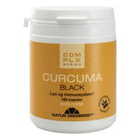 Natur-Drogeriet Curcuma Black, eko - 180 kapslar