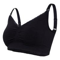 Carriwell Graviditets- och Amnings-BH, eko, Svart - Flera storlekar