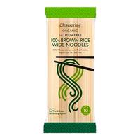 Clearspring Brun Ris Nudler Wide, eko - 200 g