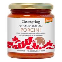 Clearspring Pasta Sauce Porcini, eko - 300 g