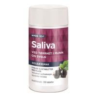 Nycodent Saliva Svarta Vinbär - 100 sugtabletter