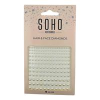 SOHO Hair & Face Diamonds Silver - 216 st