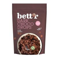 Bett´r Dark Choco Drops, eko - 200 g