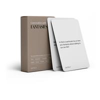 Dately Samtalskort, FANTASIES - 50 st