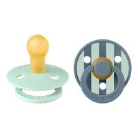 BIBS Studio Colour Block Latex Nordic Mint Petrol Mix 2 pak - Flere størrelser - Strl 1
