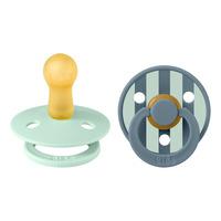 BIBS Studio Colour Block Latex Nordic Mint Petrol Mix 2 pak - Strl 2