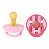 BIBS Studio Colour Block Latex Baby Pink Coral Mix 2-pack - Flera storlekar - Strl 2