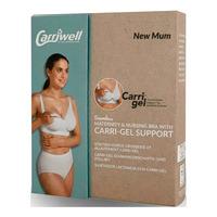 Carriwell Graviditets- & Amningsbehå m. Gel-Support, Svart - Medium
