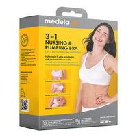 Medela 3-i-1 Amnings- och pump-BH - Svart - XL