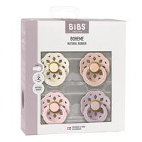BIBS Boheme Latex Ivory/Blush/Blossom/Dusky Lilac 4-pac - Strl 2