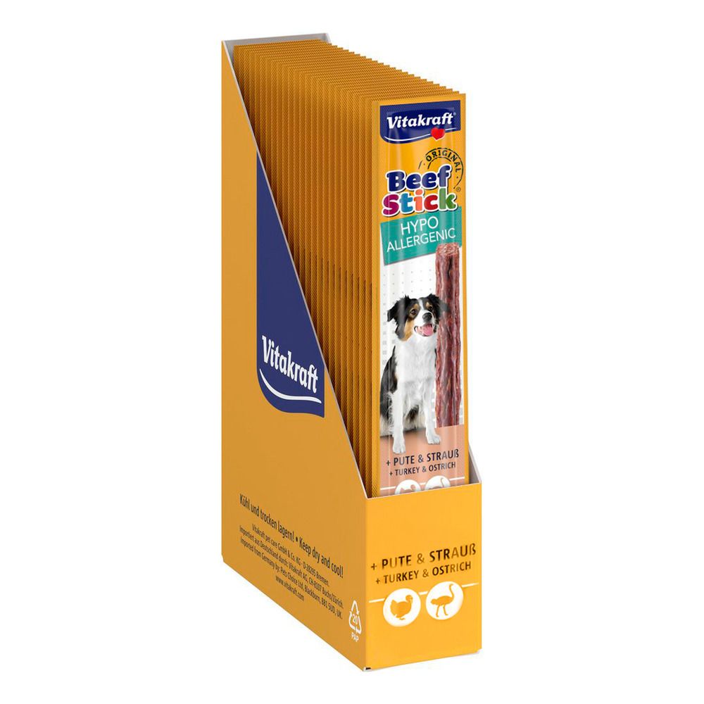 Vitakraft Beef-Stick Al Manzo Per Cani - 12g X 50 Pezzi, Senza Zucchero, Con Vitamine - Foto 6