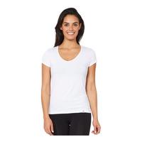 Boody Women's V-Neck T-Shirt Vit - XL
