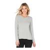 Boody Women's Long Sleeve Round Neck T-Shirt Grå - S
