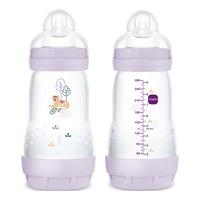 MAM Anti-Colic Nappflaska 260 ml, Lila - 2 st