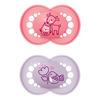 MAM Original Silikon Napp Rosa/Lila 6-16 mån. - 2 st