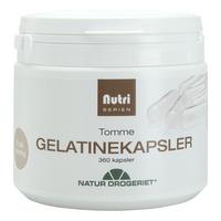 Natur Drogeriet Gelatinkapslar tomma - 360 st