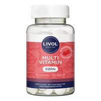 Livol Multivitamin Barn, Jordgubb - 150 tuggtabletter