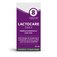 Lactocare Daily m. zink - 30 kapslar