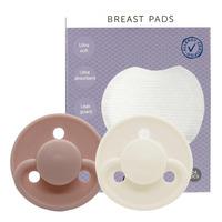 Mininor Latexnappar Vit/Rosa - Gåva