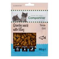 Companion Cat Crunchy Snack  Torsk - 55 g