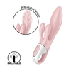 Satisfyer luftpump Bunny 3 Rose - 1 st