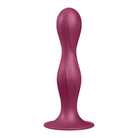 Satisfyer Double Ball-R Dildo Red - 1 st