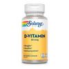 Solaray D-vitamin 30 µg - 100 kapslar (GWP)