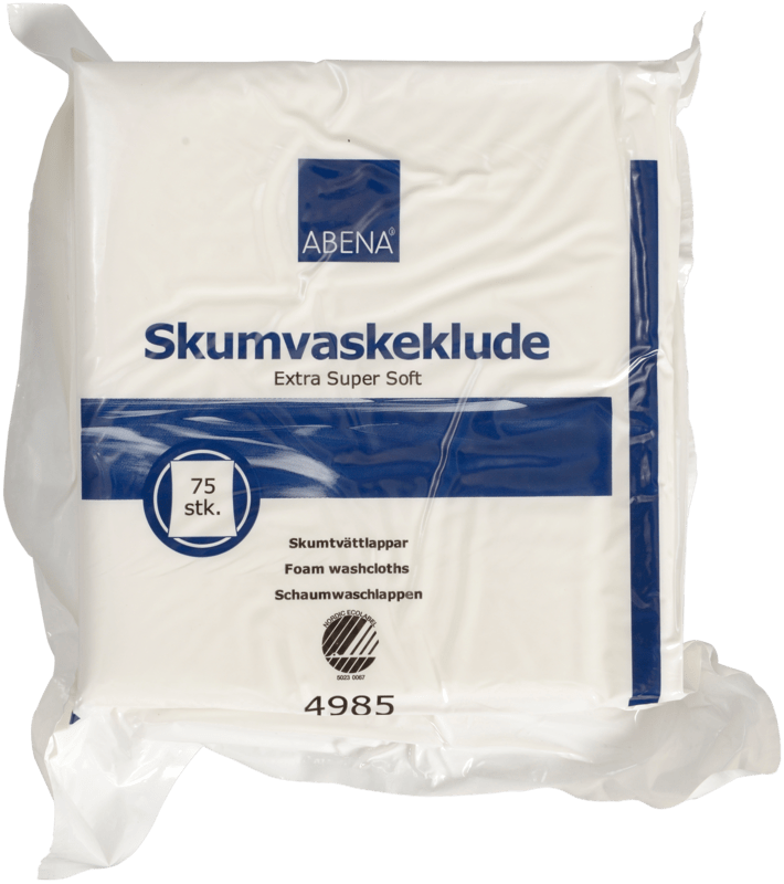 Skumtvättlapp extra supersoft - 75 st