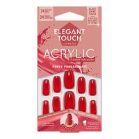 Elegant Touch Colour Acrylics Poppy Pomegranate - 1 st