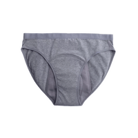 Imse Period Underwear Bikini Heavy Flow, Grey - XXL