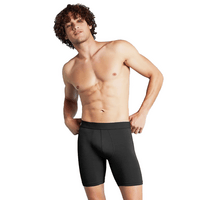 Boody Everyday Long Boxers Black - 1 st - Medium