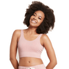 Boody Ribbed Seamless Bra Dusty Pink - 1 st - Small