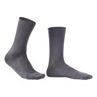 Kilde Bamboo Diabetic & Comfort Sock, Dark Grey - 43-46