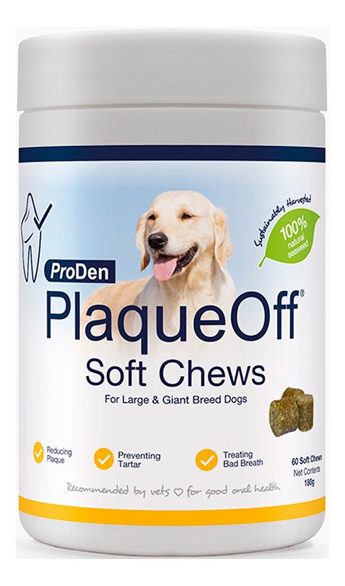PlaqueOff Softchews tuggtabletter hund, M/L - 60 st