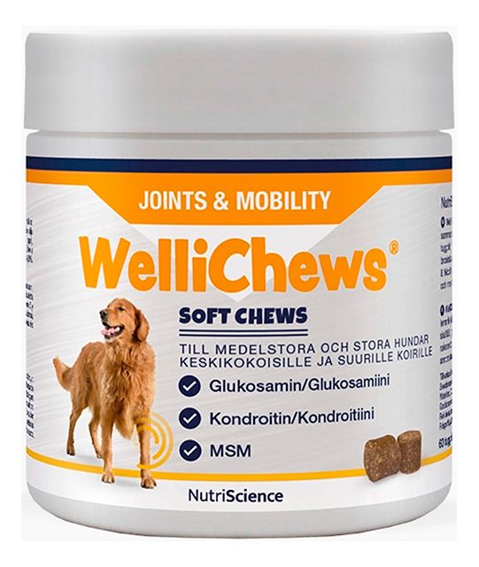 Wellichews Joint tuggtabletter hund, M/L - 60 st