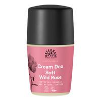Urtekram Beauty Soft Wild Rose Cream Deo Roll-On - 50 ml