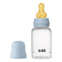BIBS Baby Bottle Round Latex 150 ml Slow Flow - Baby Blue