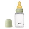 BIBS Baby Bottle Round Latex 150 ml Slow Flow - Sage