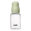 BIBS Baby Bottle Round Latex 150 ml Slow Flow - Sage