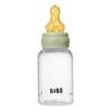 BIBS Baby Bottle Round Latex 150 ml Slow Flow - Sage