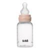 BIBS Baby Bottle Round Silicone 150 ml Slow Flow - Blush