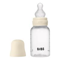 BIBS Baby Bottle Round Silicone 150 ml Slow Flow - Ivory