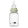 BIBS Baby Bottle Round Silicone 150 ml Slow Flow - Sage