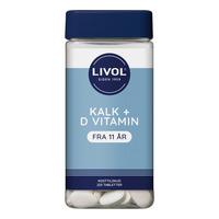 Livol Kalk + D Vitamin - 225 tabletter