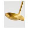 Nicolas Vahé Sauce spoon, NVDaily, Antique gold finish