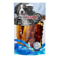 Faunakram Dental sticks med kycklingwrap utan spannmål stl L - 220 g
