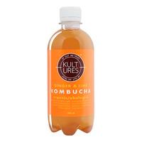 Kultures  Kombucha Ginger & Lime, eko - 400 ml