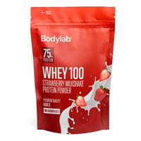 Bodylab Whey 100 Strawberry Milkshake - 400 g